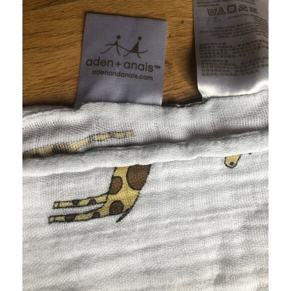 Aden & Anais Muslin Giraffe Infant CarSeat Canopy Cover - Picture 2 of 4